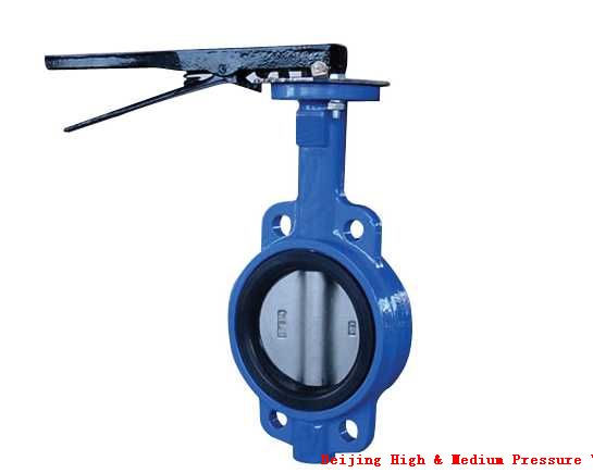 Wafer Soft Seal Butterfly Valve